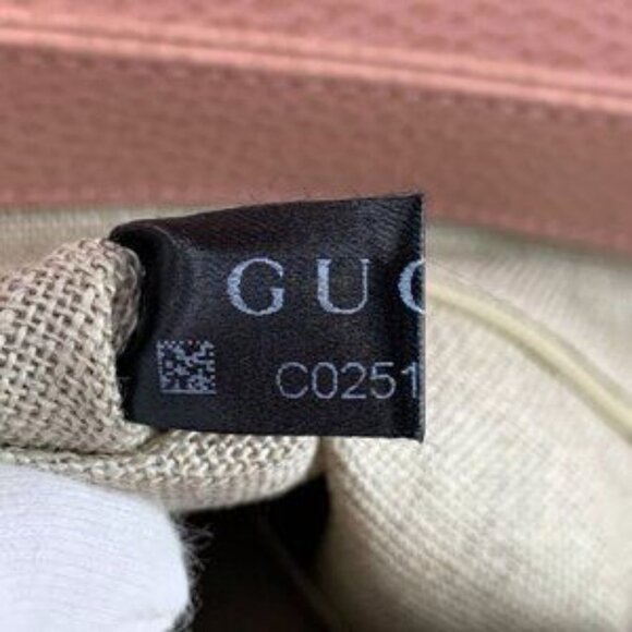 NIB Authentic Gucci Interlocking G Shoulder Bag In Pink - Picture 7 of 12
